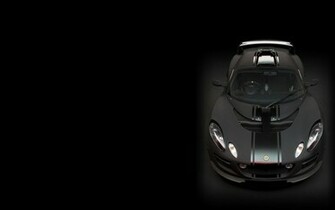 Exige Matte Black Final Edition Sports Car Wallpaper
