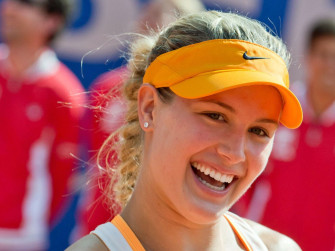 Eugenie Bouchard Hintergrundbild iPhone Wallpaper