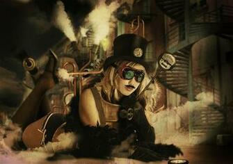 Steampunk Girl By Jackodeco