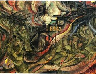 Stats Of Mind The Farewells Futurist Art Wallpaper Image By Umberto
