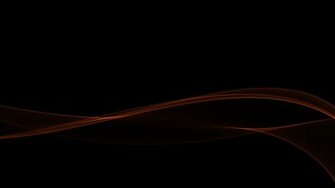 Abstract Black Minimalistic Red Waves Gradient HD Wallpaper