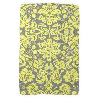 Yellow And Gray Pattern