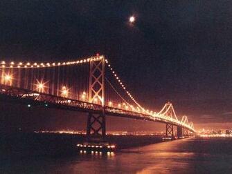 San Francisco Bridge At Night Wallpaper Imgkid