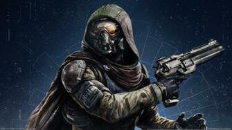 Mask Sci Fi Weapon Gun Wallpaper