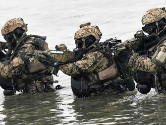 German Military Divers Wallpaper