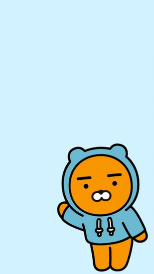 Kelly On Kakao Friends Wallpaper