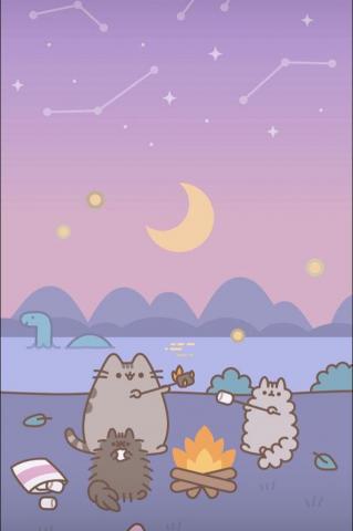 Wallpaper Wednesday Pusheen Cute Kawaii