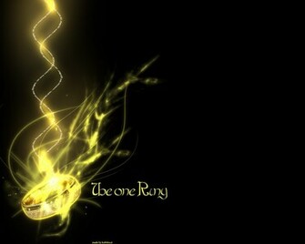 Movie Lord Of The Rings One Ring Wallpaper