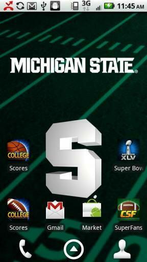 Sweet Officially Licensed Michigan State Spartans Live Wallpaper