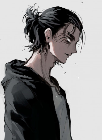 Side Of Eren Yeager Pfp Wallpaper