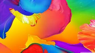 Galaxy S5 Paint Pattern Colored Abstract Background Wallpaper