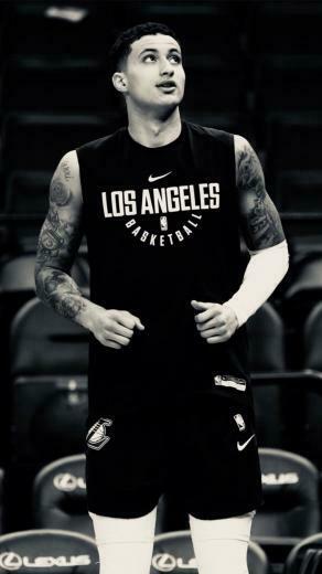 Kyle Kuzma Lakers Kevin Love Cavs Wallpaper
