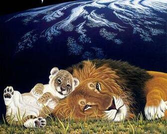 Wallpaper Fantasy Animals Art
