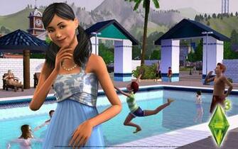 Sims Wallpaper Featuring From The