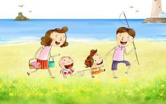 Desktop Wallpaper Of Happy Family Day Computer
