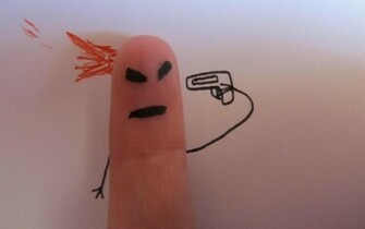 Funny Finger Faces Wallpaper Fingerfaces Desktop