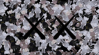 Kaws Companion Logo Art Wallpaper