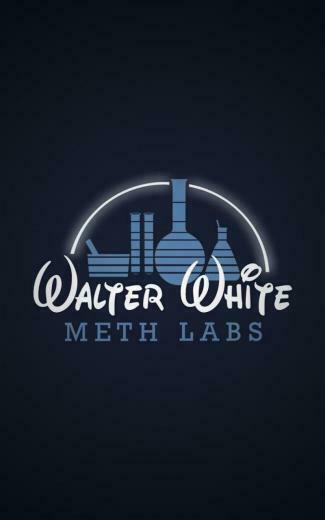 Minimalistic Breaking Bad Disney Wallpaper