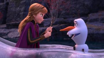 Frozen Anna And Olaf 8k Wallpaper