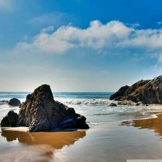 Malibu Beach California United States 4k HD Desktop Wallpaper