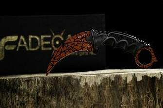 Karambit Crimson Web Wallpaper