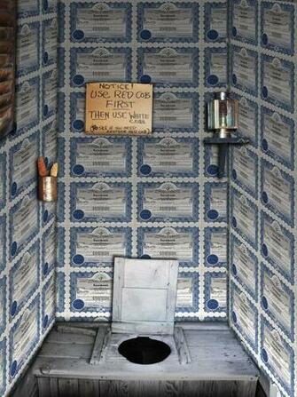 Designer Outhouse Wallpaper By Dbszabo1