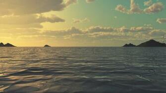 Wallpaper Ocean Scenes At Sunset