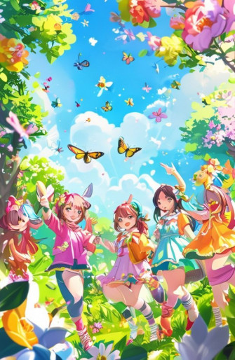 Gacha Life Spring Wallpaper