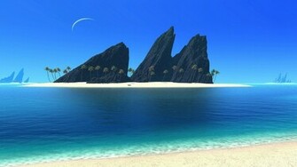 Sunny Beach Wallpaper