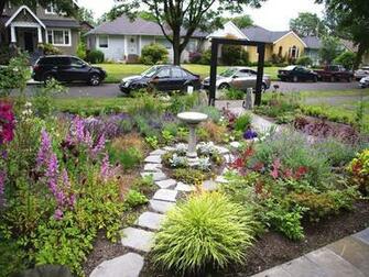 Peaceful Summer Garden Pictures For House Decorate
