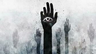 Hamsa Wallpaper Top Background