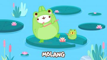 Froggy Molang Piu Desktop Wallpaper R