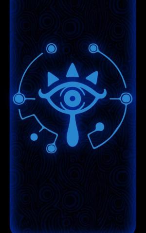 Made A Sheikah Slate Wallpaper For iPhone X Breath