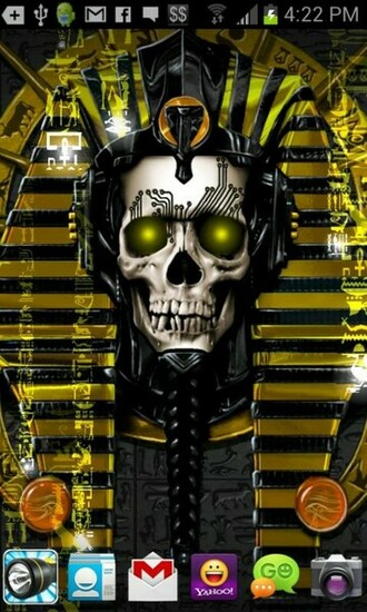 Undead Pharaoh Skull Wallpaper Android Apps On Google Play
