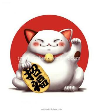 Maneki Neko Wallpaper By Trenchmaker