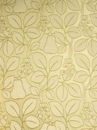 Gold Floral Wallpaper Pears Gp J Baker Holcott