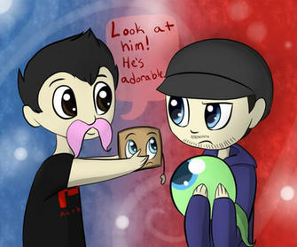 Markiplier And Jacksepticeye By Frostedkat