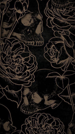 iPhone Wallpaper Hipster Black Phone
