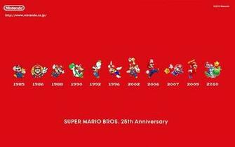 Mario 25th Anniversary Site Is Awesome Has Wallpaper Destructoid