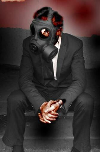 Dubstep Wallpaper Gas Mask