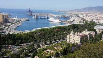 Puerto De Malaga Desktop And Mobile Wallpaper Wallippo