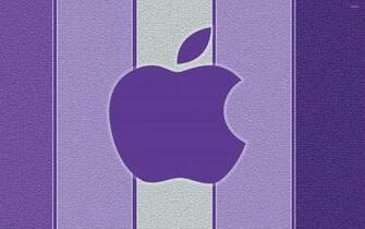 Purple Apple Logo Wallpaper Computer
