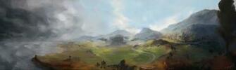 Epic Fantasy Landscape Wallpaper Another