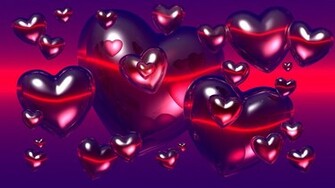 3d Heart Wallpaper Hearts Ing