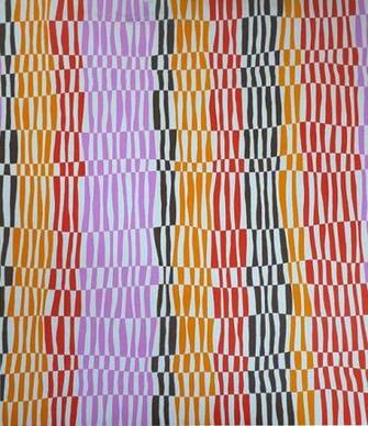 New Old Stock Vintage Wallpaper Op Optical Pattern Made In Canada By