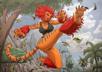 Marvel Tigra Wallpaper