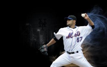 Johan Santana New York Mets Pitcher Wallpaper