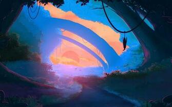 Colorful Landscape Wallpaper