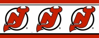 New Jersey Devils Wallpaper Border