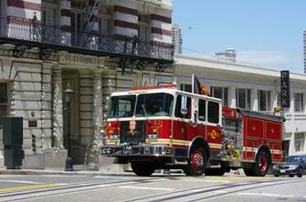 Fire Truck Computer Wallpaper Desktop Background